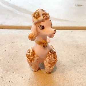 Vintage Spaghetti Pink Poodle